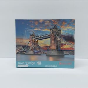 Roco Rose 1000 Piece Jigsaw Puzzle Tower Bridge London England